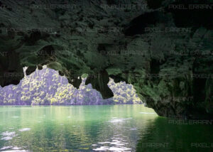 Formations karstiques de la grotte de Luon